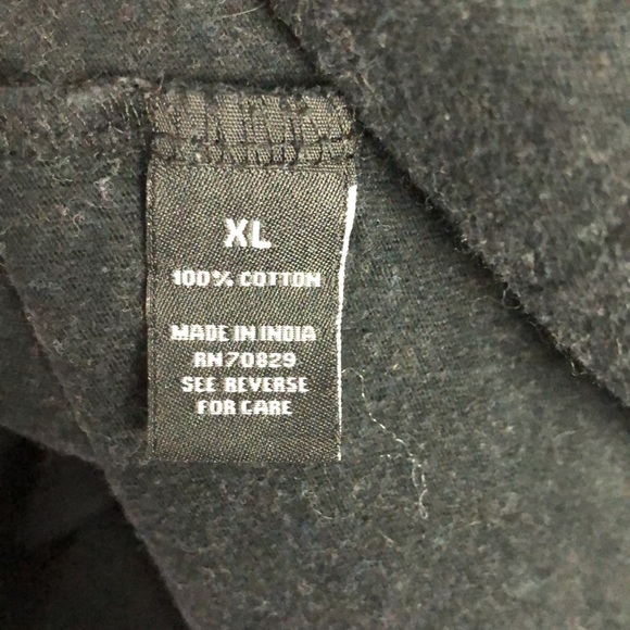 Carbon Men's Gray Tie Die Tee. - Picture 6 of 8